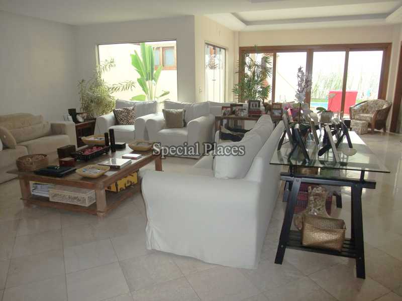 Conheça SALÃO do imóvel - Casa em Condomínio Recreio, Maramar, Recreio dos Bandeirantes, Rio de Janeiro, RJ Para Alugar, 4 Quartos, 400m² - LOC1110 - 12 SALÃO