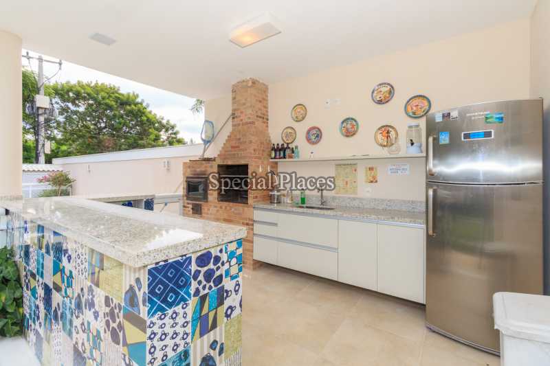 Conheça ÁREA GOURMET do imóvel - Casa em Condomínio Barra, Núcleo das Mansões, Barra da Tijuca, Rio de Janeiro, RJ Para Alugar, 5 Quartos, 197m² - LOC1111 - 7 ÁREA GOURMET