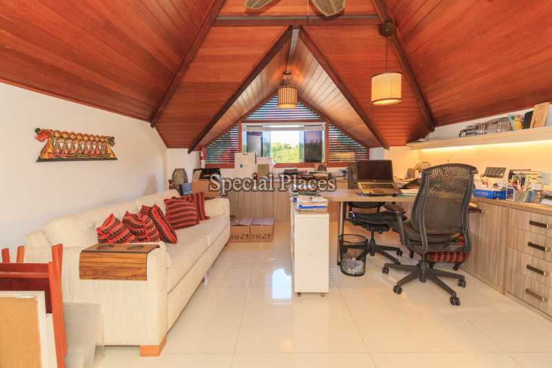 Conheça ESCRITÓRIO do imóvel - Casa em Condomínio Barra, Núcleo das Mansões, Barra da Tijuca, Rio de Janeiro, RJ Para Alugar, 5 Quartos, 197m² - LOC1111 - 31 ESCRITÓRIO