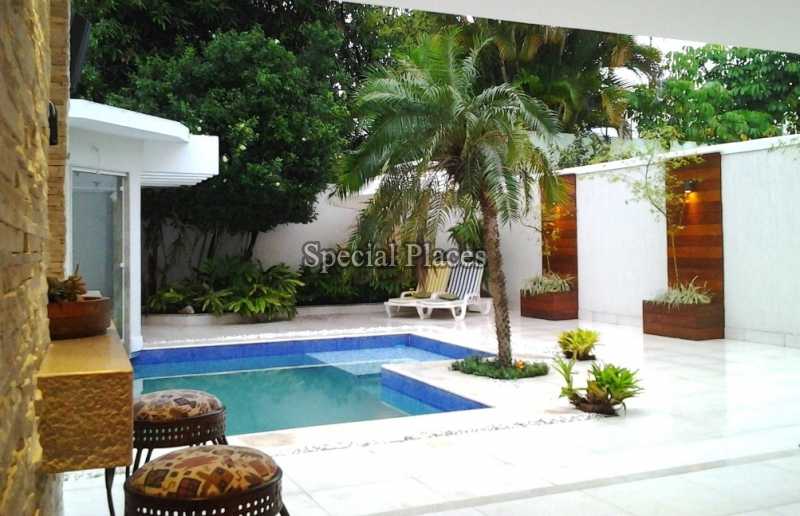 Conheça FACHADA do imóvel - Casa em Condomínio 5 quartos para alugar Barra da Tijuca, Rio de Janeiro - R$ 16.000 - LOC1112 - 1 FACHADA