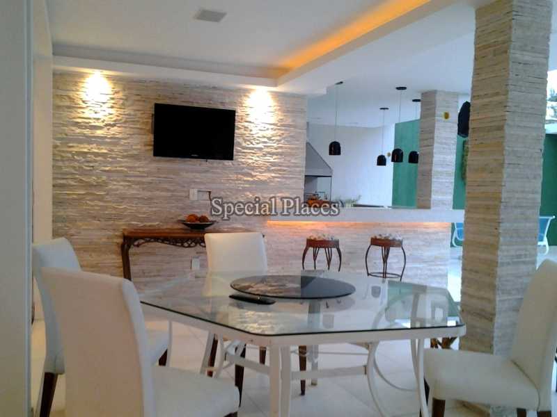 Conheça VARANDA do imóvel - Casa em Condomínio 5 quartos para alugar Barra da Tijuca, Rio de Janeiro - R$ 16.000 - LOC1112 - 5 VARANDA