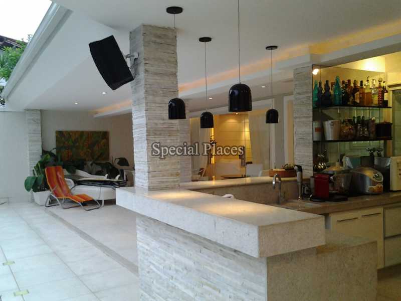 Conheça COZINHA GOURMET do imóvel - Casa em Condomínio 5 quartos para alugar Barra da Tijuca, Rio de Janeiro - R$ 16.000 - LOC1112 - 7 COZINHA GOURMET