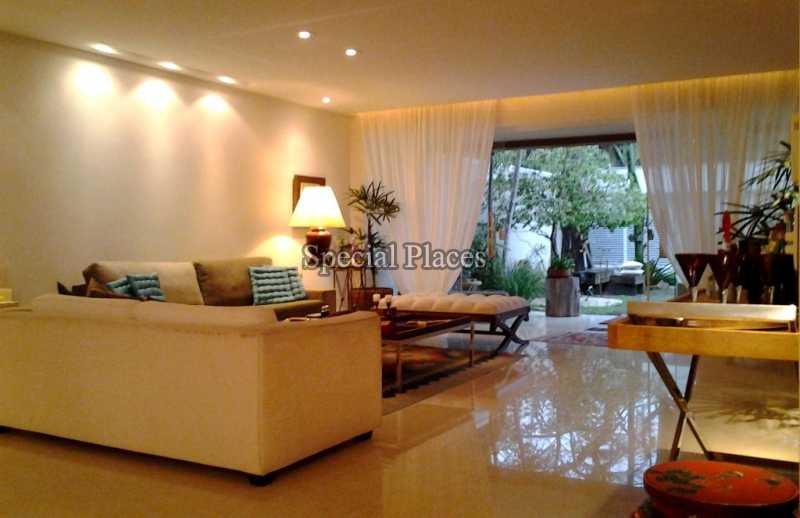 Conheça SALA do imóvel - Casa em Condomínio 5 quartos para alugar Barra da Tijuca, Rio de Janeiro - R$ 16.000 - LOC1112 - 9 SALA