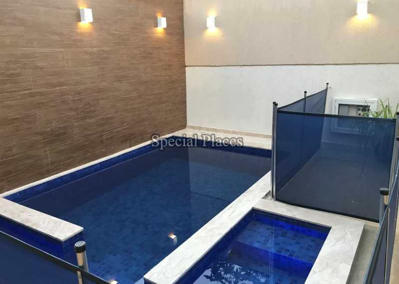 Conheça PISCINA do imóvel - Casa À Venda no Condomínio Recreio, Jardins de Monet - Recreio dos Bandeirantes - Rio de Janeiro - RJ - BAC6000 - 7 PISCINA