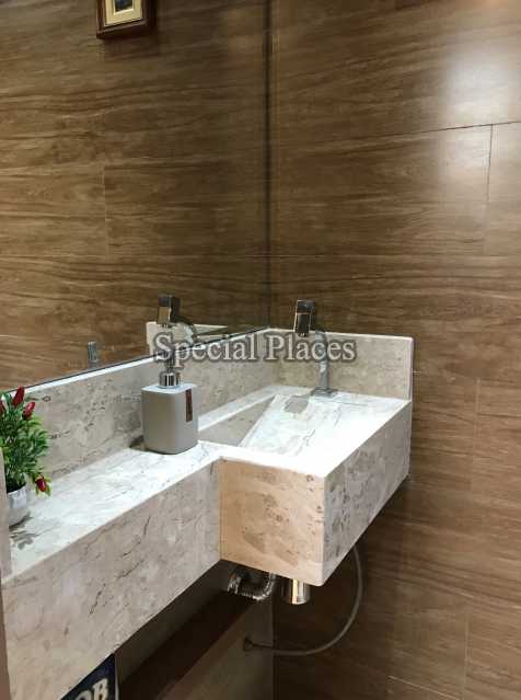 Conheça LAVABO do imóvel - Casa À Venda no Condomínio Recreio, Jardins de Monet - Recreio dos Bandeirantes - Rio de Janeiro - RJ - BAC6000 - 8 LAVABO