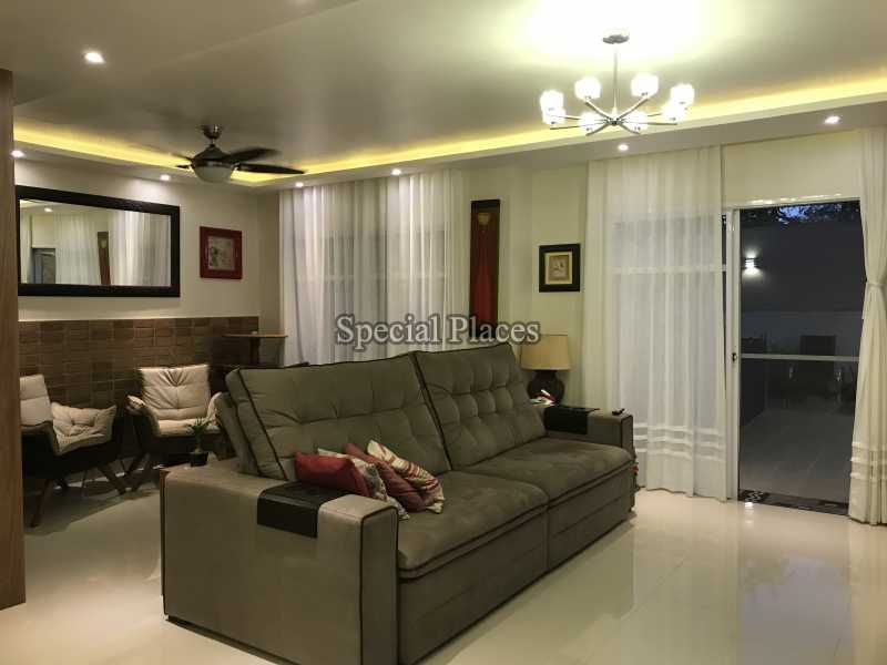 Conheça SALÃO do imóvel - Casa À Venda no Condomínio Recreio, Jardins de Monet - Recreio dos Bandeirantes - Rio de Janeiro - RJ - BAC6000 - 11 SALÃO