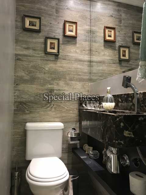 Conheça LAVABO do imóvel - Casa À Venda no Condomínio Recreio, Jardins de Monet - Recreio dos Bandeirantes - Rio de Janeiro - RJ - BAC6000 - 15 LAVABO