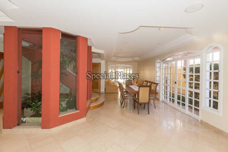 Conheça SALA DE JANTAR do imóvel - Casa em Condomínio Barra, Sernambetiba Jardim Marapendi, Barra da Tijuca, Rio de Janeiro, RJ À Venda, 3 Quartos, 467m² - BAC6005 - 11 SALA DE JANTAR