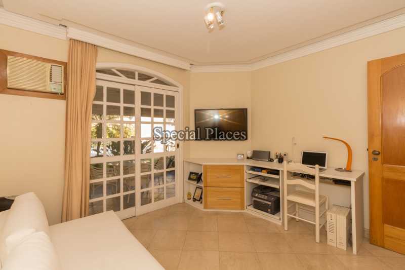 Conheça ESCRITÓRIO do imóvel - Casa em Condomínio Barra, Sernambetiba Jardim Marapendi, Barra da Tijuca, Rio de Janeiro, RJ À Venda, 3 Quartos, 467m² - BAC6005 - 12 ESCRITÓRIO