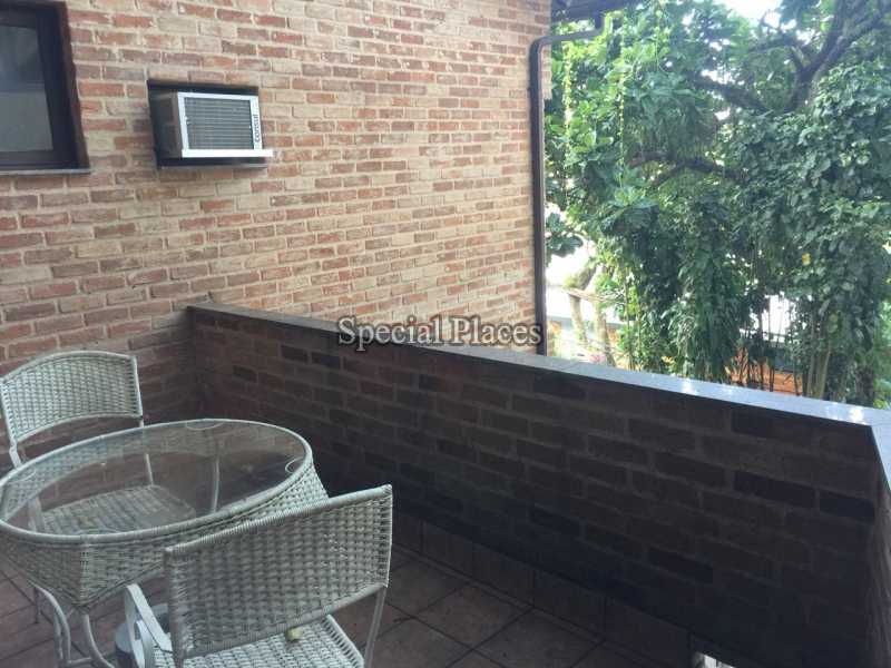 Conheça VARANDA do imóvel - Casa Para Alugar no Condomínio Joatinga - Joá - Rio de Janeiro - RJ - LOC1127 - 26 VARANDA