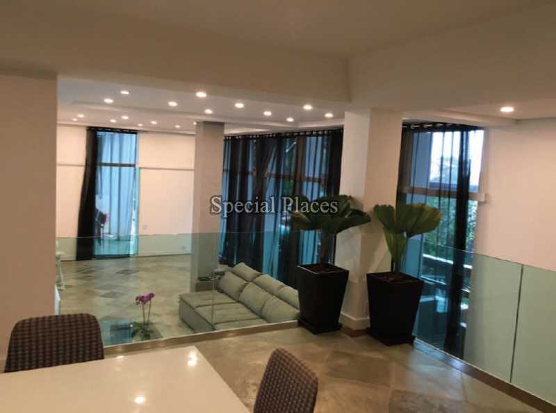 Conheça SALÃO do imóvel - Casa Joá, Rio de Janeiro, RJ Para Alugar, 5 Quartos, 400m² - LOC1128 - 9 SALÃO