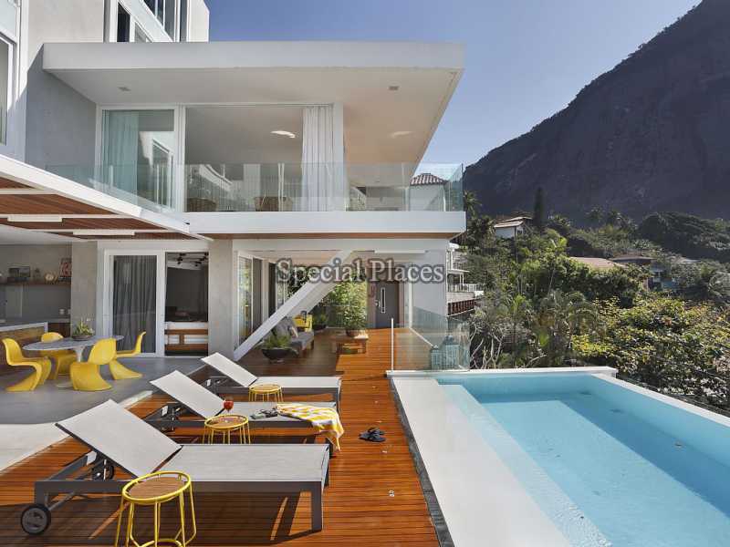 Conheça FACHADA do imóvel - Casa Para Alugar no Condomínio Joatinga - Joá - Rio de Janeiro - RJ - LOC1139 - 1 FACHADA