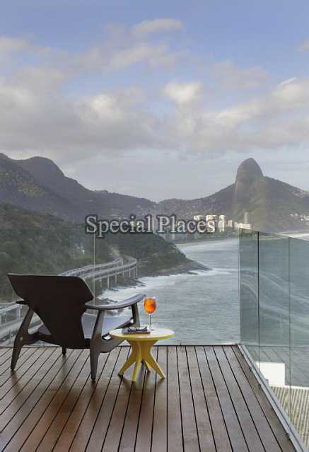 Conheça DECK do imóvel - Casa Para Alugar no Condomínio Joatinga - Joá - Rio de Janeiro - RJ - LOC1139 - 9 DECK
