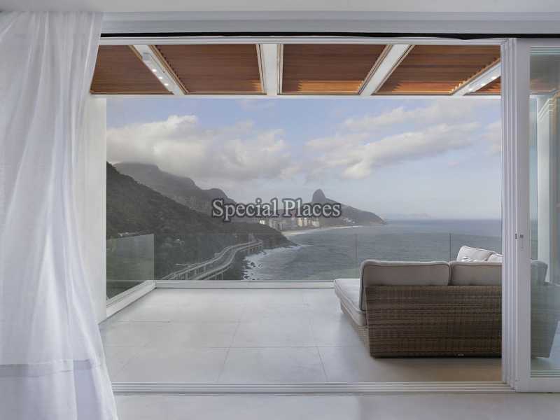Conheça SOLARIUM do imóvel - Casa Para Alugar no Condomínio Joatinga - Joá - Rio de Janeiro - RJ - LOC1139 - 12 SOLARIUM