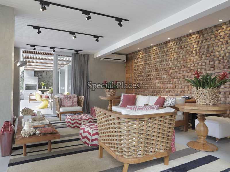 Conheça SALA INTIMA do imóvel - Casa Para Alugar no Condomínio Joatinga - Joá - Rio de Janeiro - RJ - LOC1139 - 14 SALA INTIMA