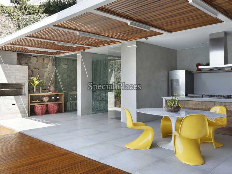 Conheça ÁREA GOURMET do imóvel - Casa Para Alugar no Condomínio Joatinga - Joá - Rio de Janeiro - RJ - LOC1139 - 15 ÁREA GOURMET
