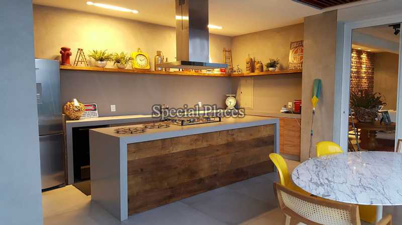 Conheça ÁREA GOURMET do imóvel - Casa Para Alugar no Condomínio Joatinga - Joá - Rio de Janeiro - RJ - LOC1139 - 16 ÁREA GOURMET