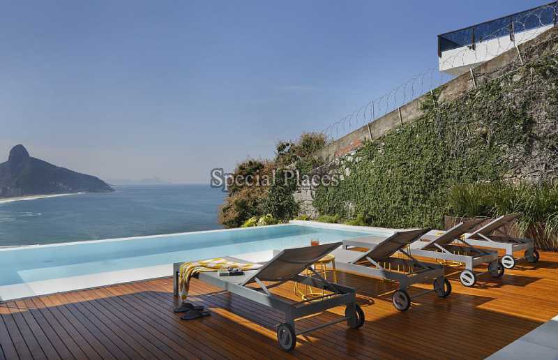 Conheça DECK do imóvel - Casa Para Alugar no Condomínio Joatinga - Joá - Rio de Janeiro - RJ - LOC1139 - 17 DECK