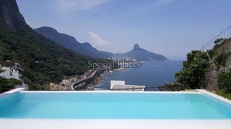 Conheça PISCINA do imóvel - Casa Para Alugar no Condomínio Joatinga - Joá - Rio de Janeiro - RJ - LOC1139 - 19 PISCINA