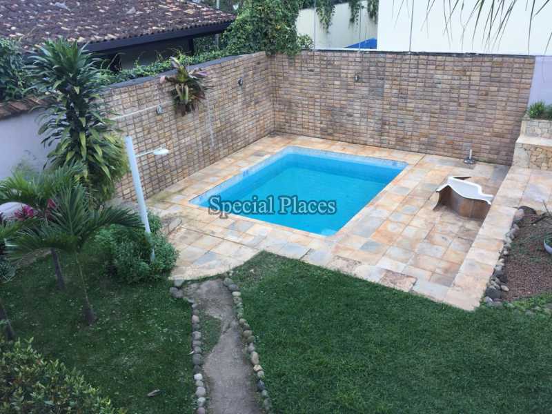 Conheça PISCINA do imóvel - Casa em Condomínio São Conrado, São Conrado, Rio de Janeiro, RJ Para Alugar, 5 Quartos, 450m² - LOC1141 - 5 PISCINA