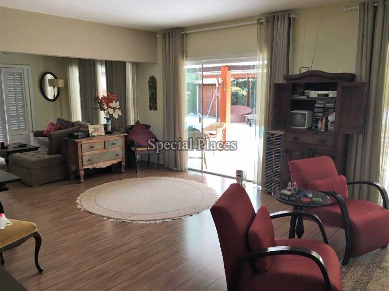 Conheça SALA DE ESTAR do imóvel - Casa À Venda no Condomínio Itanhangá, Bosque Itanhangá - Itanhangá - Rio de Janeiro - RJ - BAC6042 - 13 SALA DE ESTAR