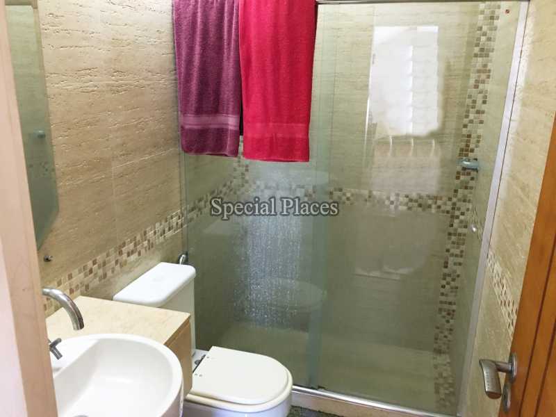 Conheça BANHEIRO SÓTÃO do imóvel - Casa em Condominio em condomínio À Venda - Condomínio Barra, Village Marapendi - Barra da Tijuca - Rio de Janeiro - RJ - BAC6045 - 27 BANHEIRO SÓTÃO