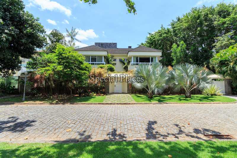 Conheça Fachada do imóvel - Casa À Venda no Condomínio Barra, Jardim Barra da Tijuca - Barra da Tijuca - Rio de Janeiro - RJ - BAC6057 - 3 Fachada