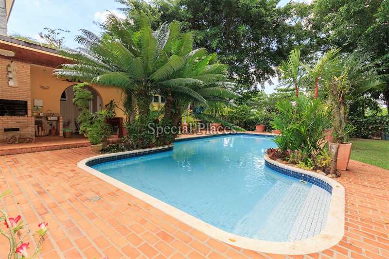 Conheça Piscina do imóvel - Casa À Venda no Condomínio Barra, Jardim Barra da Tijuca - Barra da Tijuca - Rio de Janeiro - RJ - BAC6057 - 10 Piscina