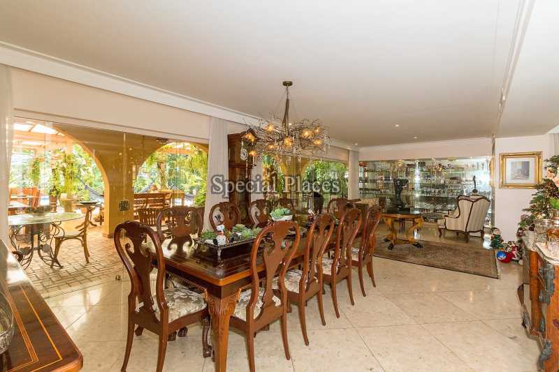 Conheça Salão Principal do imóvel - Casa À Venda no Condomínio Barra, Jardim Barra da Tijuca - Barra da Tijuca - Rio de Janeiro - RJ - BAC6057 - 14 Salão Principal