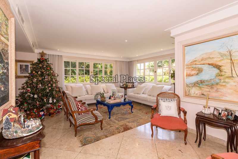 Conheça Salão Principal 3 do imóvel - Casa À Venda no Condomínio Barra, Jardim Barra da Tijuca - Barra da Tijuca - Rio de Janeiro - RJ - BAC6057 - 15 Salão Principal 3