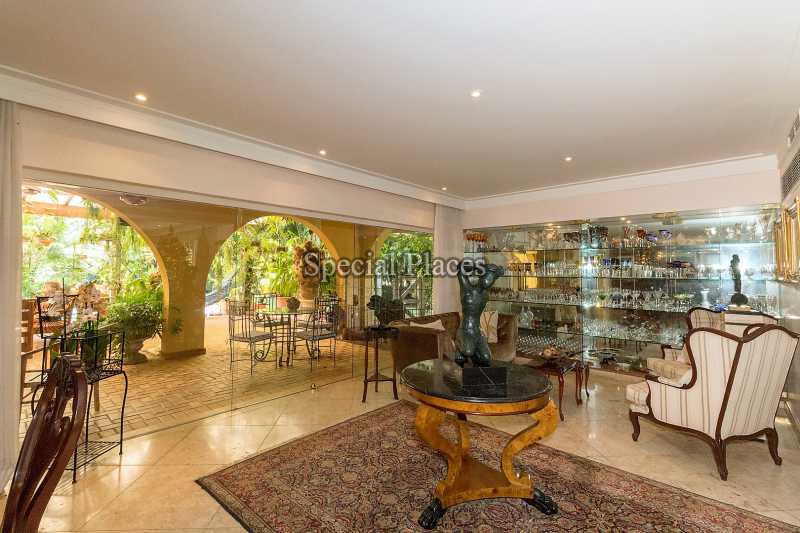 Conheça Salão Principal2 do imóvel - Casa À Venda no Condomínio Barra, Jardim Barra da Tijuca - Barra da Tijuca - Rio de Janeiro - RJ - BAC6057 - 16 Salão Principal2
