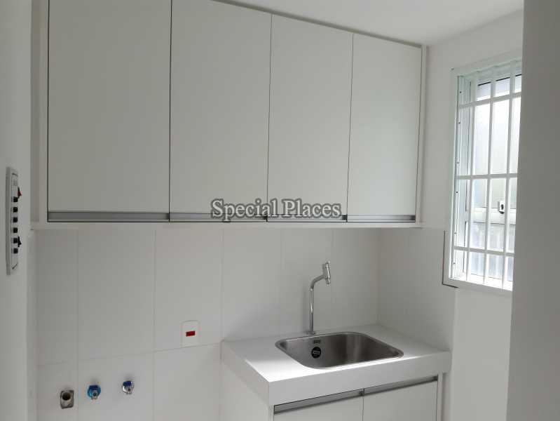 Conheça Lavanderia do imóvel - Casa Para Alugar no Condomínio Barra, Vivendas da Barra - Barra da Tijuca - Rio de Janeiro - RJ - LOC1155 - 15 Lavanderia