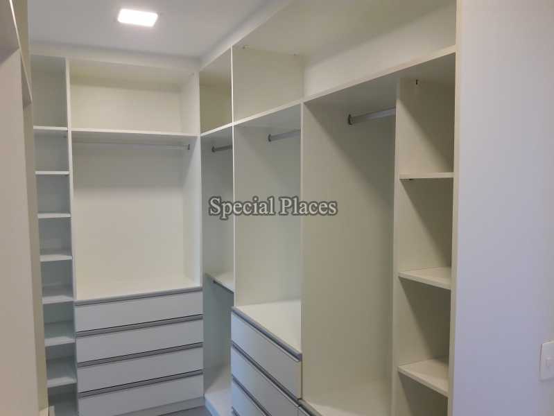 Conheça Closet do imóvel - Casa Para Alugar no Condomínio Barra, Vivendas da Barra - Barra da Tijuca - Rio de Janeiro - RJ - LOC1155 - 20 Closet