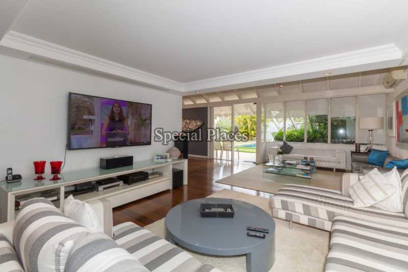 Conheça SALÃO do imóvel - Casa Para Alugar no Condomínio Barra, Novo Leblon - Barra da Tijuca - Rio de Janeiro - RJ - LOC1157 - 9 SALÃO