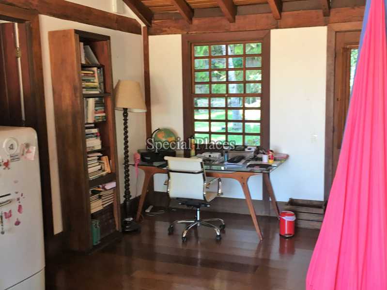 Conheça Escritório do imóvel - Casa Para Alugar no Condomínio Itanhangá, Portinho do Massarú - Itanhangá - Rio de Janeiro - RJ - LOC1161 - 15 Escritório