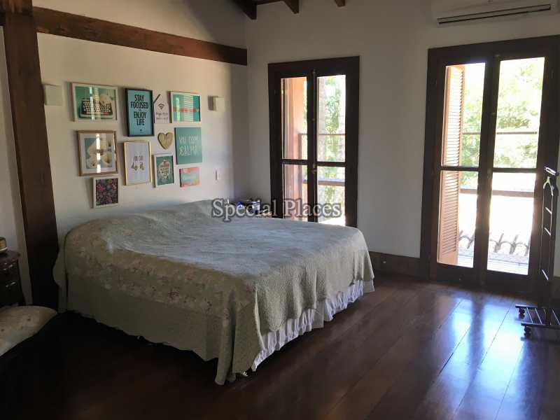 Conheça Suíte 1 do imóvel - Casa Para Alugar no Condomínio Itanhangá, Portinho do Massarú - Itanhangá - Rio de Janeiro - RJ - LOC1161 - 13 Suíte 1
