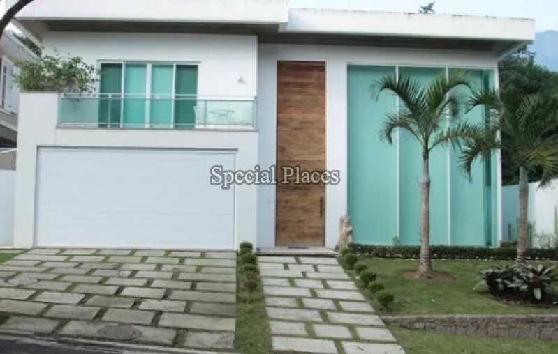 Conheça Fachada do imóvel - Casa Para Alugar no Condomínio Itanhangá, Reserva - Itanhangá - Rio de Janeiro - RJ - LOC1163 - 1 Fachada
