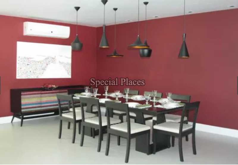 Conheça Sala de Jantar do imóvel - Casa Para Alugar no Condomínio Itanhangá, Reserva - Itanhangá - Rio de Janeiro - RJ - LOC1163 - 5 Sala de Jantar