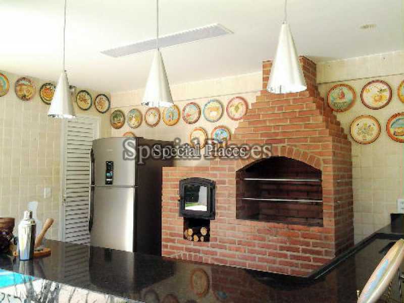 Conheça churras do imóvel - Casa Para Venda ou Aluguel no Condomínio Barra, Quintas do Rio - Barra da Tijuca - Rio de Janeiro - RJ - LOC1168 - 8 churras