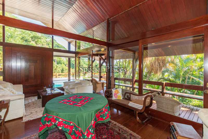 Conheça salão do imóvel - Casa em Condomínio 4 quartos à venda Itanhangá, Rio de Janeiro - R$ 4.300.000 - BAC6087 - 11 salão