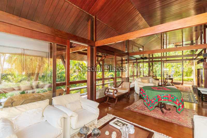 Conheça salão do imóvel - Casa em Condomínio 4 quartos à venda Itanhangá, Rio de Janeiro - R$ 4.300.000 - BAC6087 - 10 salão
