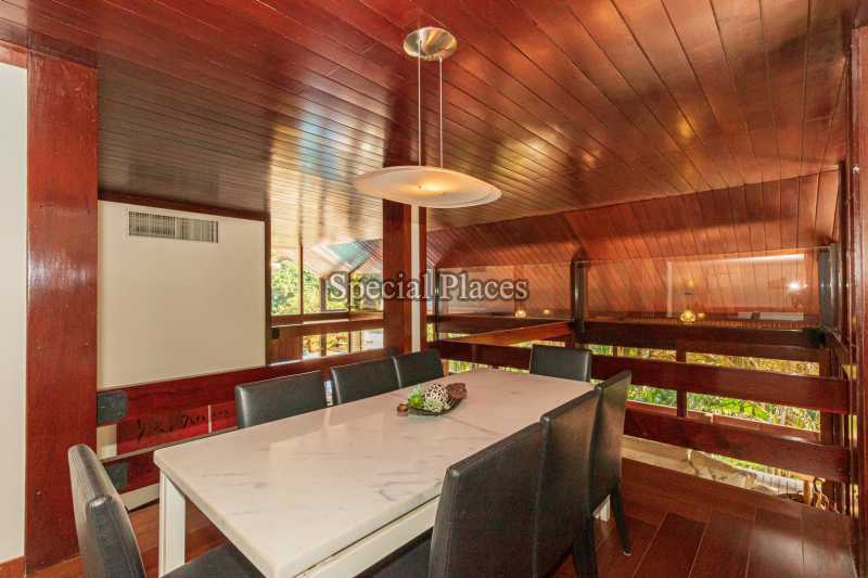 Conheça sala de jantar do imóvel - Casa em Condomínio 4 quartos à venda Itanhangá, Rio de Janeiro - R$ 4.300.000 - BAC6087 - 14 sala de jantar
