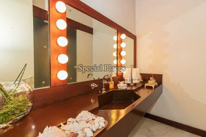 Conheça lavabo do imóvel - Casa em Condomínio 4 quartos à venda Itanhangá, Rio de Janeiro - R$ 4.300.000 - BAC6087 - 19 lavabo