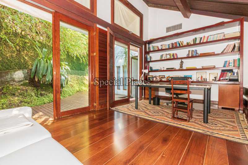 Conheça escritório do imóvel - Casa em Condomínio 4 quartos à venda Itanhangá, Rio de Janeiro - R$ 4.300.000 - BAC6087 - 18 escritório
