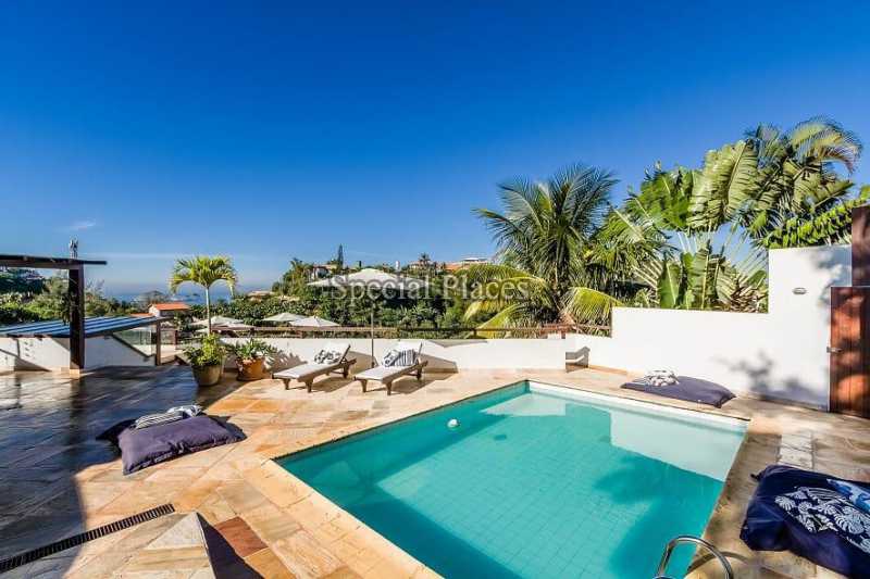 Conheça 1 fachada do imóvel - Casa em Condomínio Joá, Rio de Janeiro, RJ Para Alugar, 6 Quartos, 1100m² - LOC1179 - 3 1 fachada