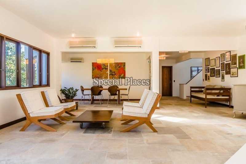 Conheça 3 salão do imóvel - Casa em Condomínio Joá, Rio de Janeiro, RJ Para Alugar, 6 Quartos, 1100m² - LOC1179 - 7 3 salão