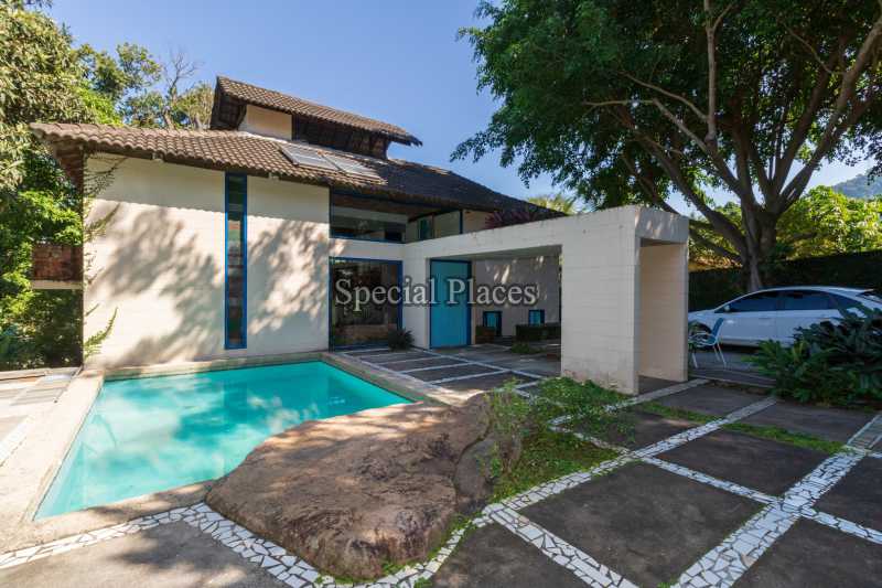 Conheça 1 fachada do imóvel - Casa em Condomínio 5 quartos à venda Itanhangá, Rio de Janeiro - R$ 2.750.000 - BAC6116 - 1 1 fachada