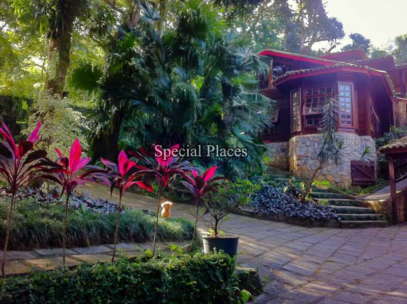 Conheça 1 - FACHADA do imóvel - Casa em Condomínio 3 quartos para alugar Itanhangá, Rio de Janeiro - R$ 9.500 - LOC1068A - 1 1 - FACHADA