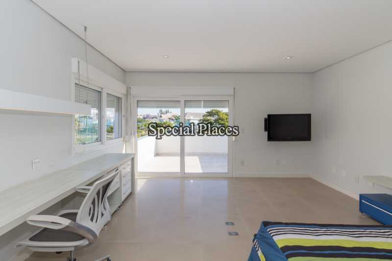 Conheça 15 - suite 2 do imóvel - Casa em Condomínio Barra, Quintas do Rio, Barra da Tijuca, Rio de Janeiro, RJ Para Alugar, 4 Quartos, 424m² - LOC1100A - 17 15 - suite 2