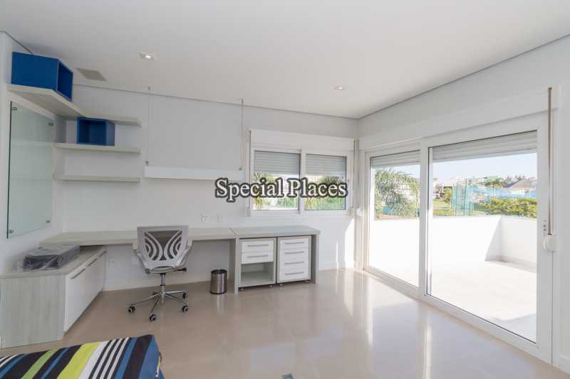 Conheça 17 - suite 3 do imóvel - Casa em Condomínio Barra, Quintas do Rio, Barra da Tijuca, Rio de Janeiro, RJ Para Alugar, 4 Quartos, 424m² - LOC1100A - 19 17 - suite 3